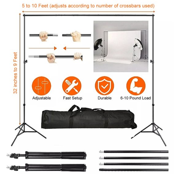 Adjustable Photography Backdrop Support Sy… - Picture 2 of 7